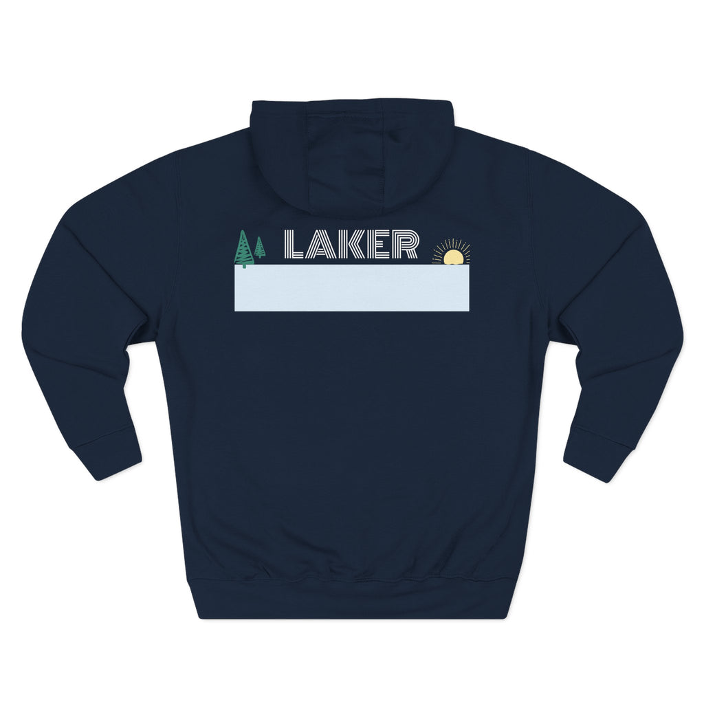 KAS Adventure Hoodie —  Fleece Pullover, "Laker" Edition