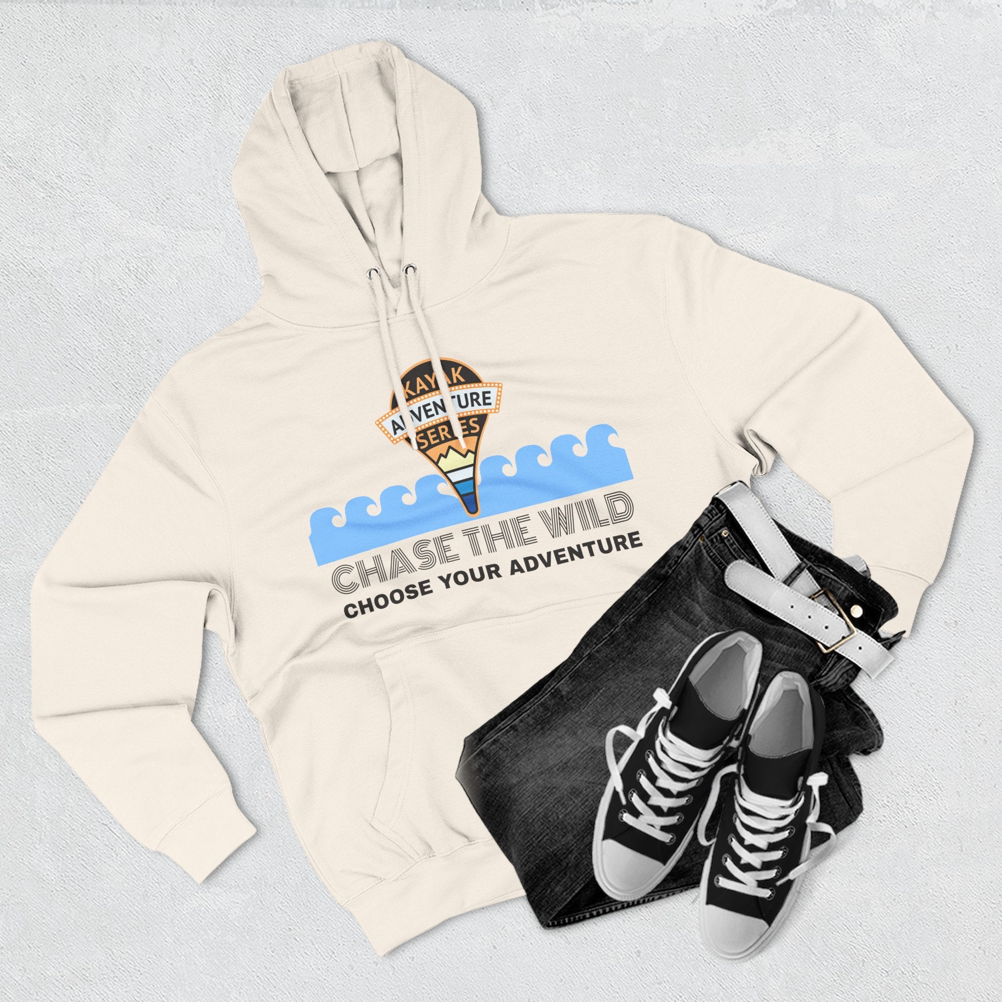 KAS Adventure Hoodie —  Fleece Pullover, "River Rat" Edition