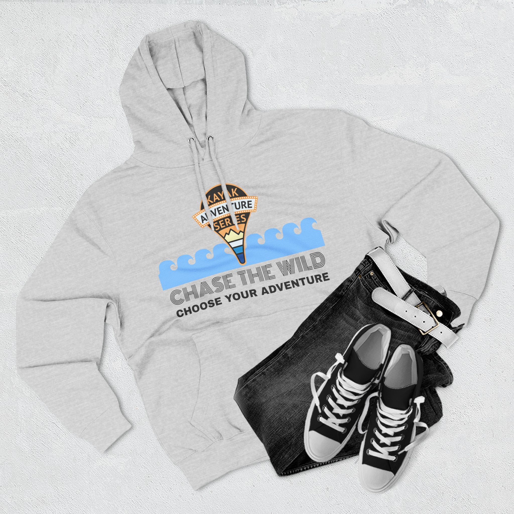KAS Adventure Hoodie —  Fleece Pullover, "River Rat" Edition