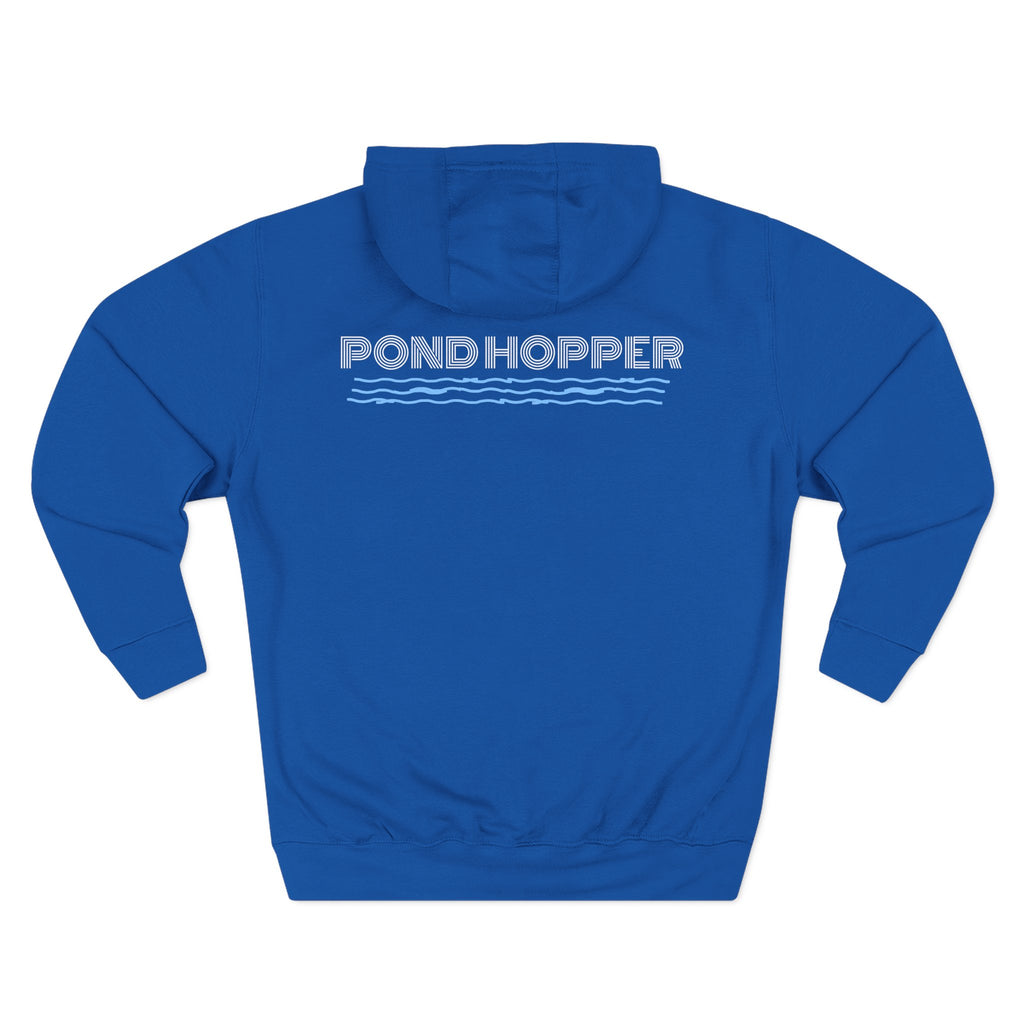 KAS Adventure Hoodie —  Fleece Pullover, "Pond Hopper" Edition