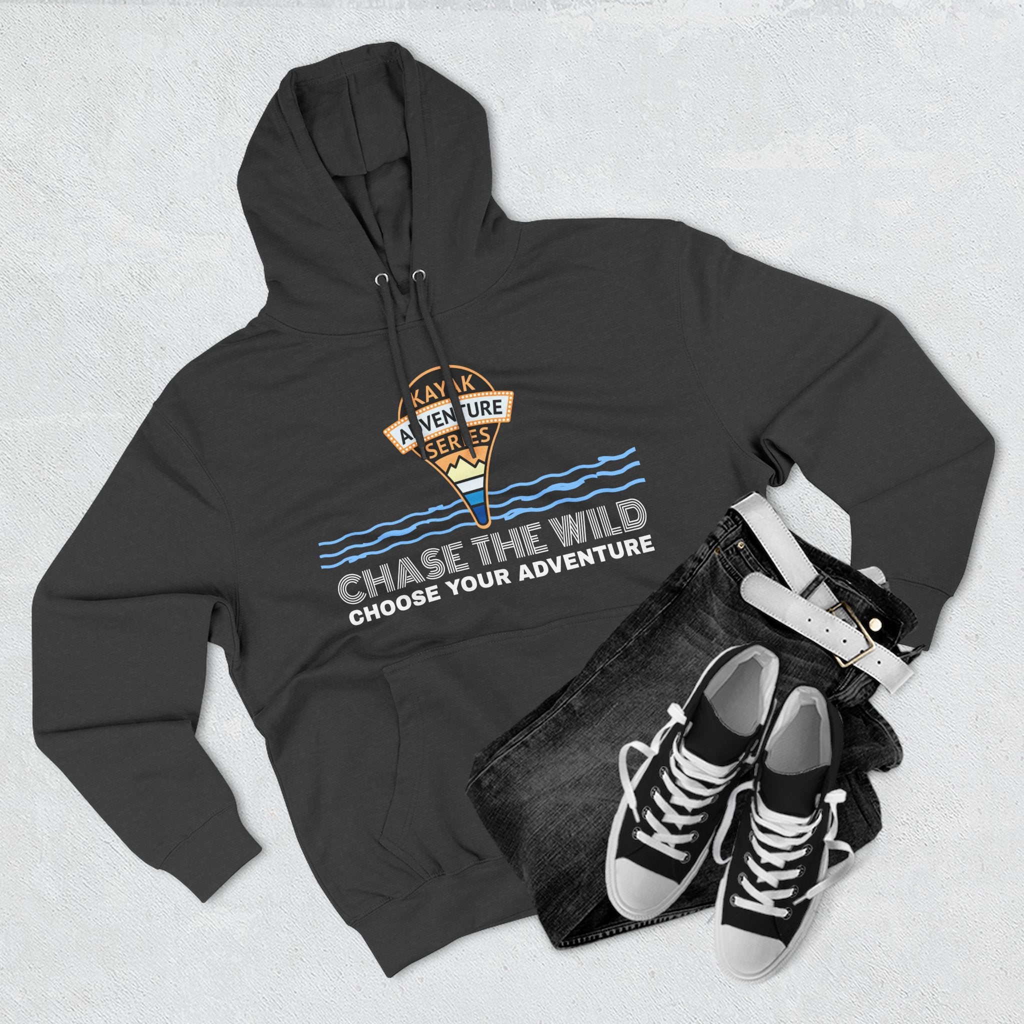 KAS Adventure Hoodie —  Fleece Pullover, "Pond Hopper" Edition