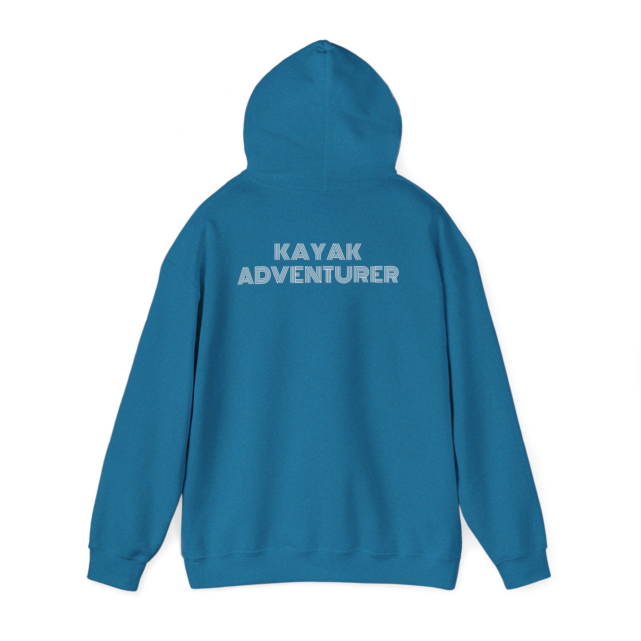 KAS Adventure Hoodie — Cotton Pullover, "Kayak Adventurer" Edition