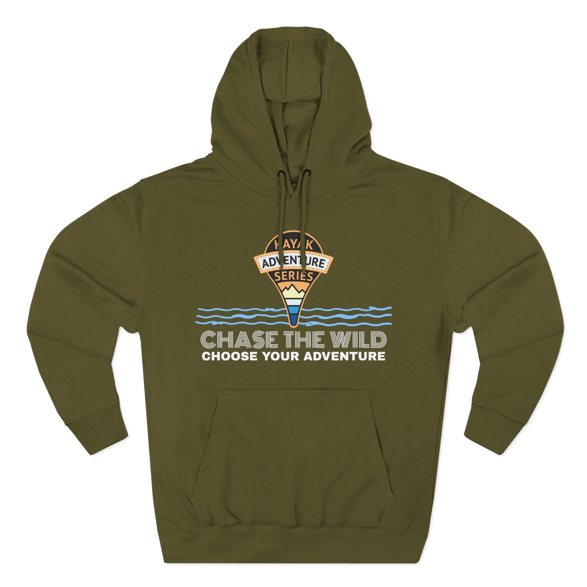 KAS Adventure Hoodie —  Fleece Pullover, "Pond Hopper" Edition