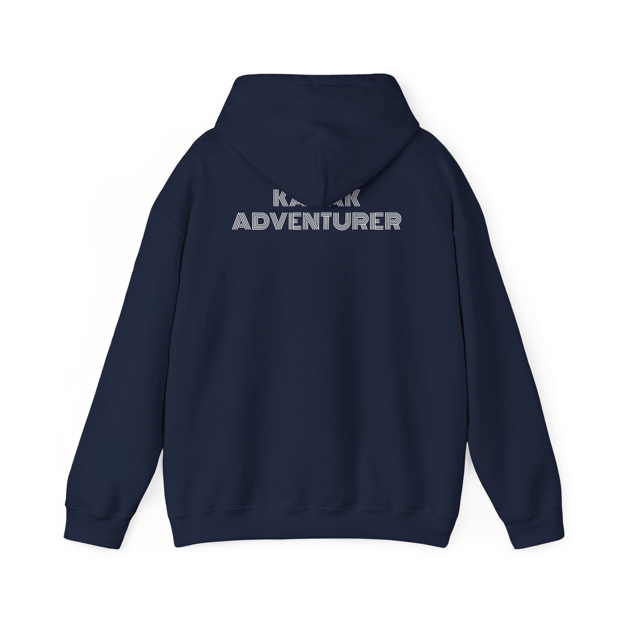 KAS Adventure Hoodie — Cotton Pullover, "Kayak Adventurer" Edition