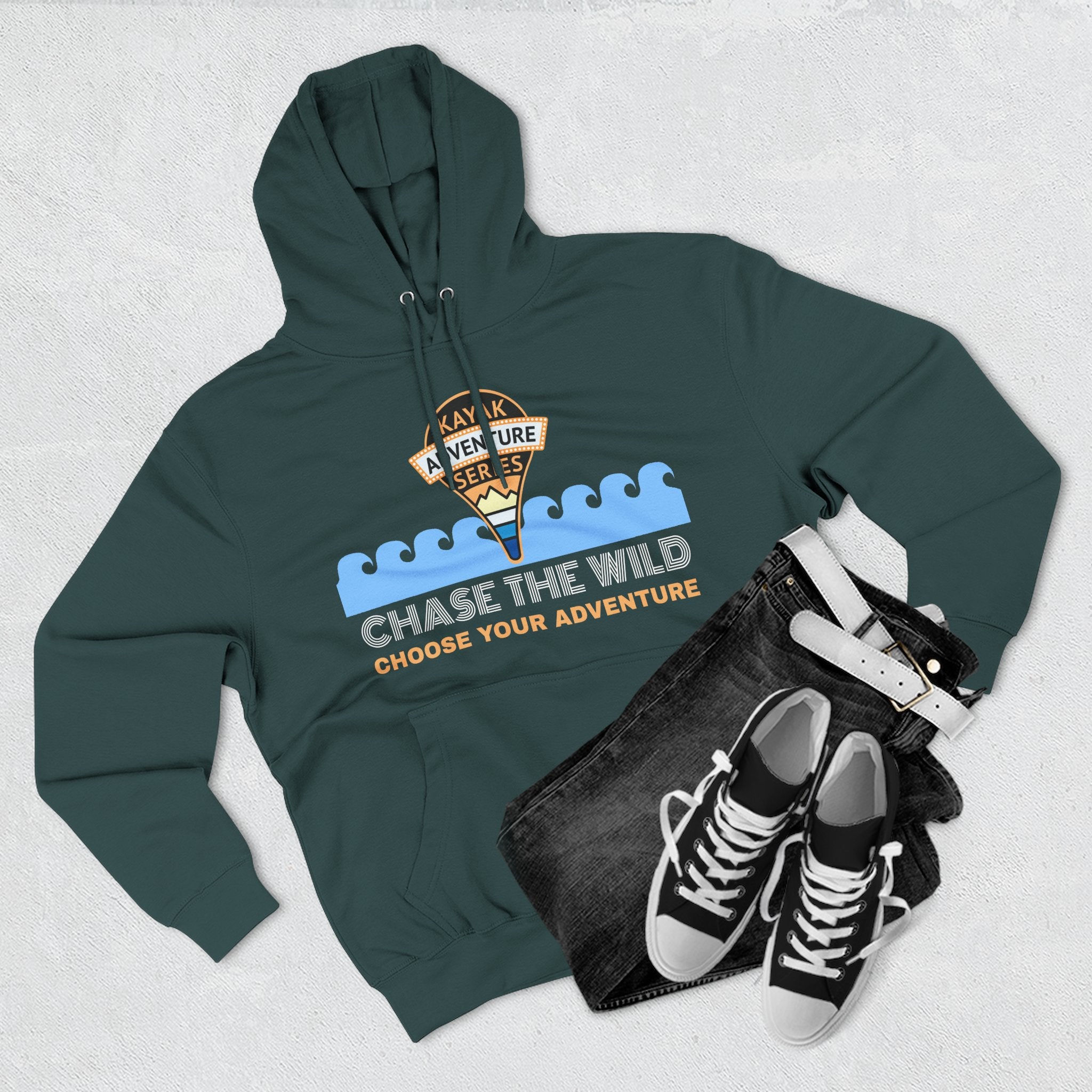KAS Adventure Hoodie —  Fleece Pullover, "River Rat" Edition
