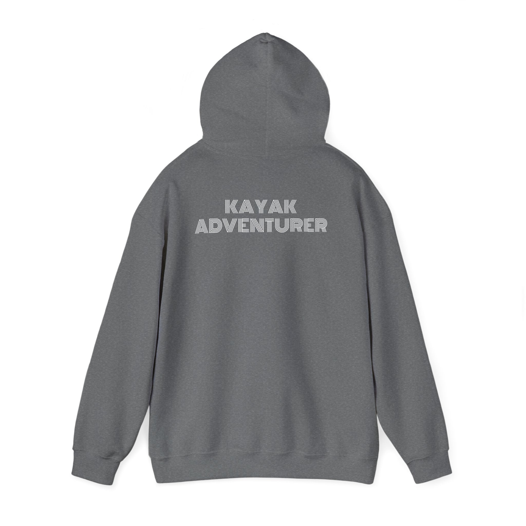 KAS Adventure Hoodie — Cotton Pullover, "Kayak Adventurer" Edition