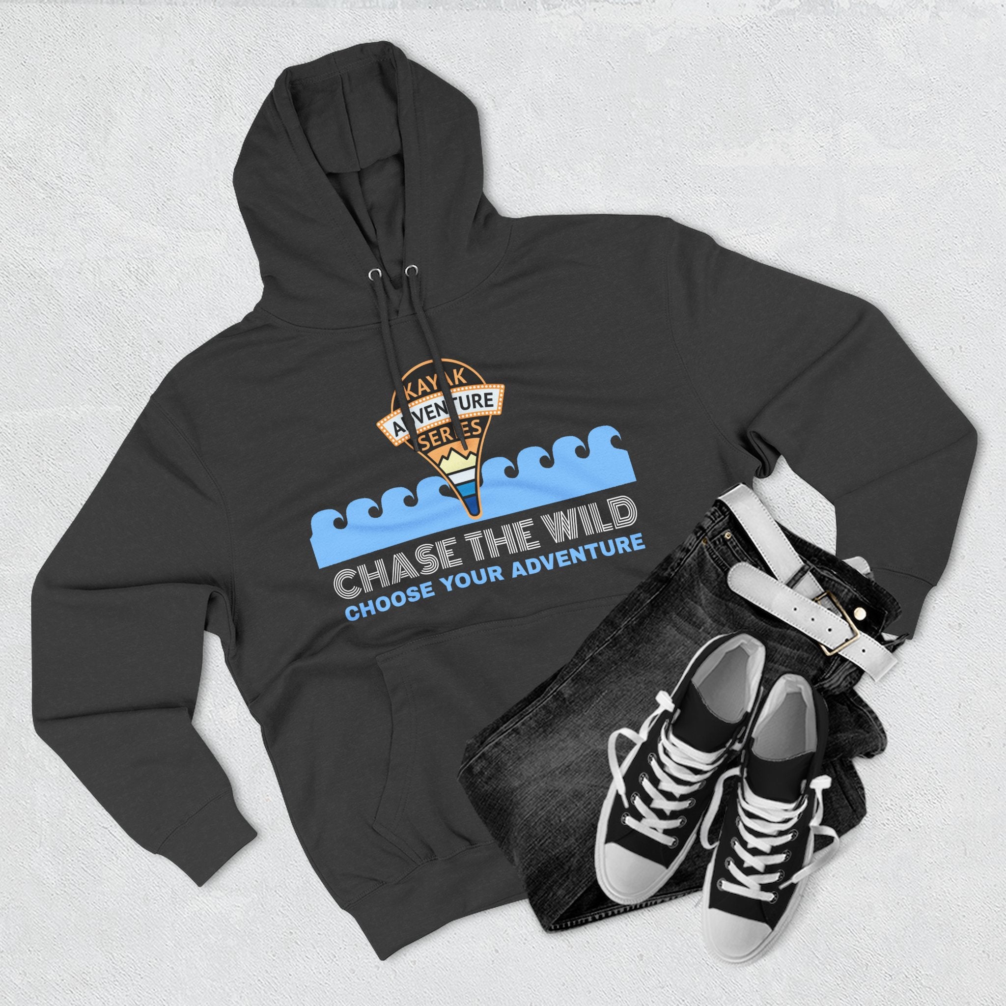 KAS Adventure Hoodie —  Fleece Pullover, "River Rat" Edition