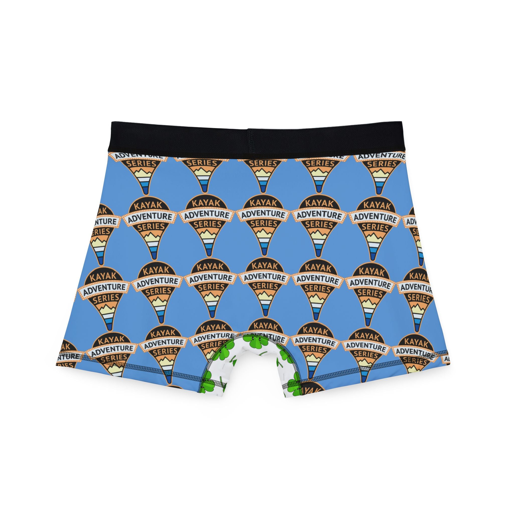 KAS Map Pin Logo Pattern Men’s Boxer Briefs — "Lucky Tournament Day Undies"