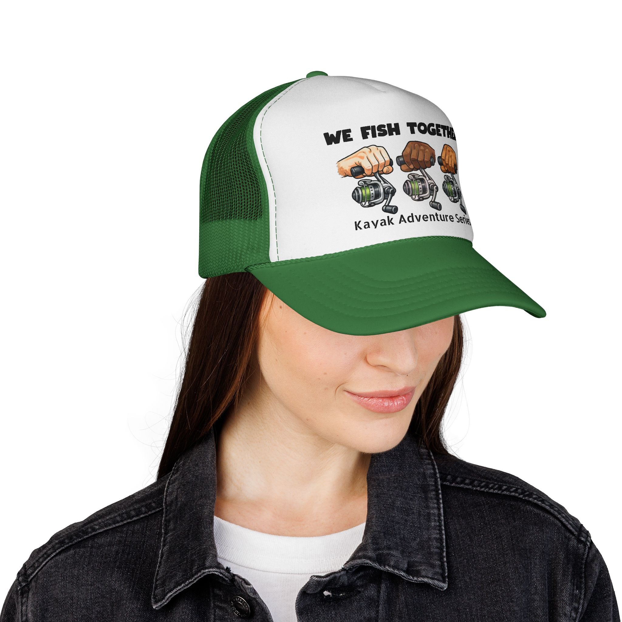 'We Fish Together" Trucker Cap