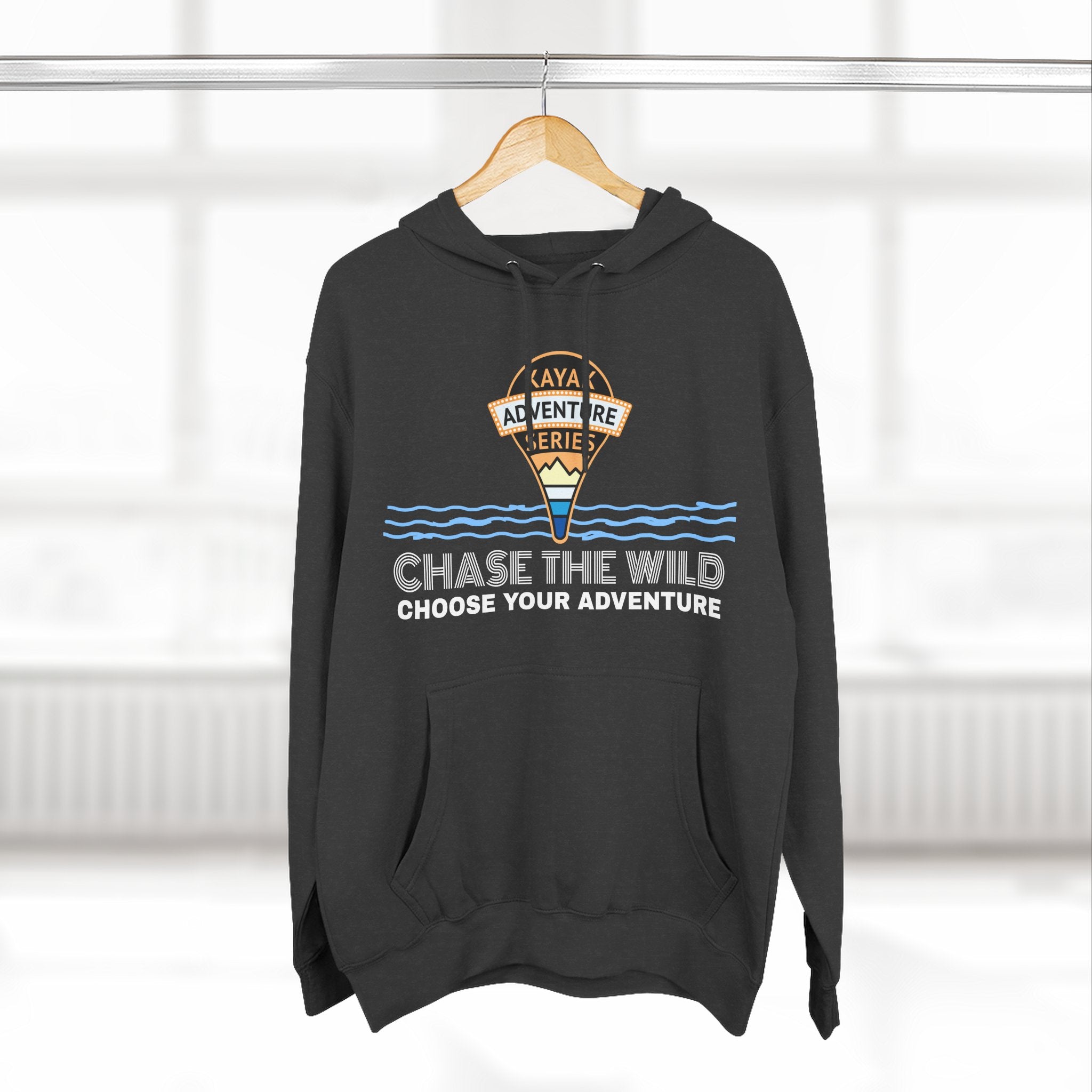 KAS Adventure Hoodie —  Fleece Pullover, "Pond Hopper" Edition