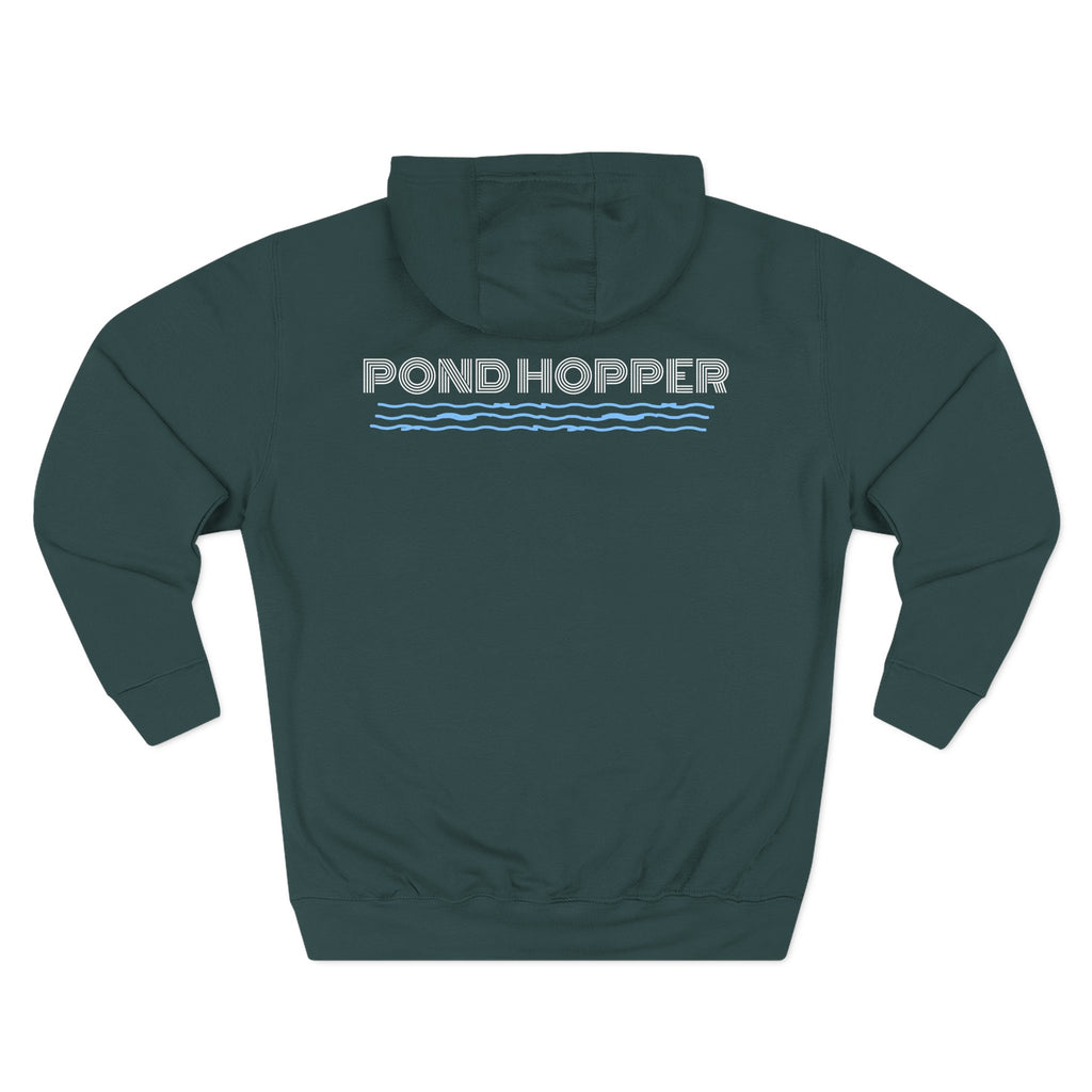 KAS Adventure Hoodie —  Fleece Pullover, "Pond Hopper" Edition