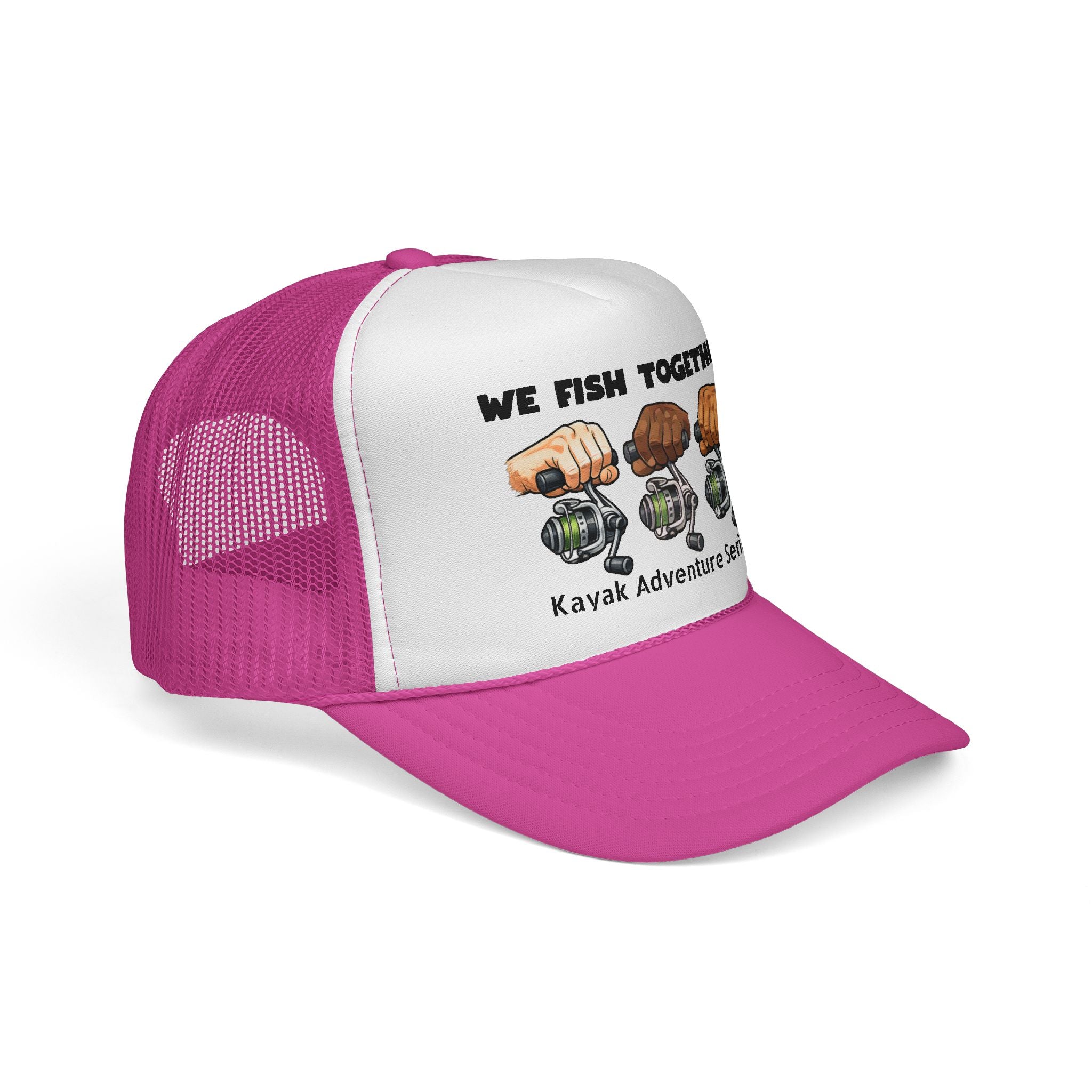 'We Fish Together" Trucker Cap