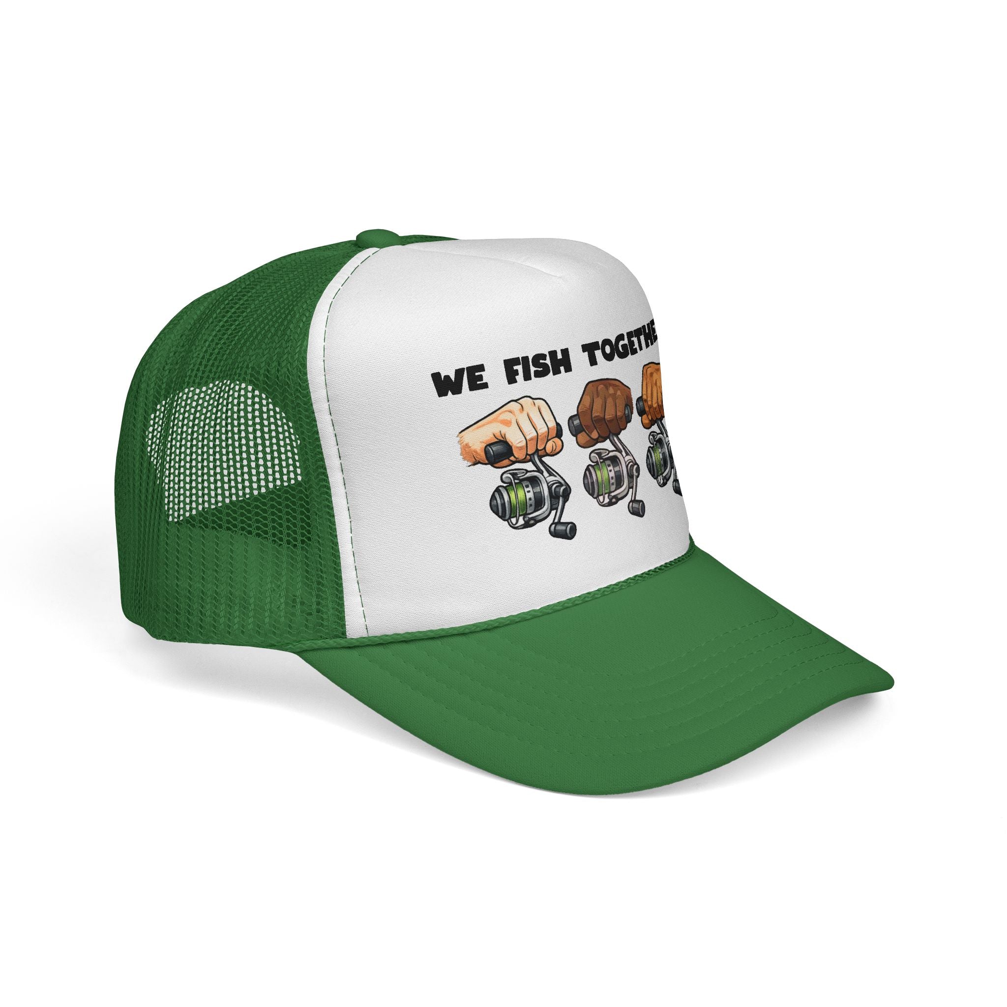'We Fish Together" Trucker Cap