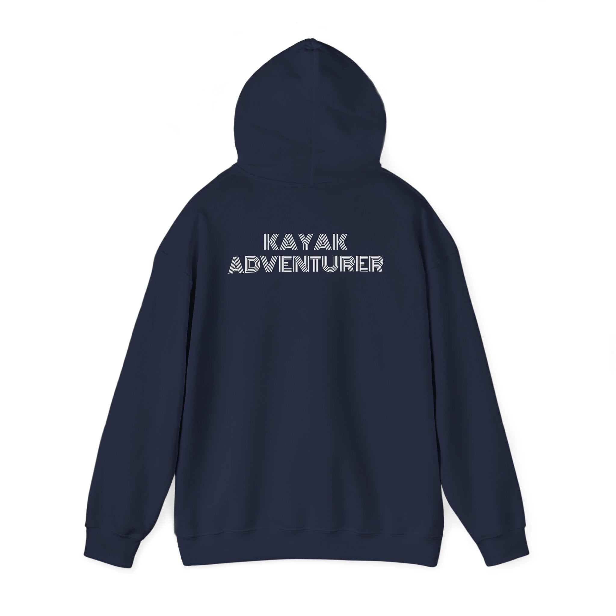 KAS Adventure Hoodie — Cotton Pullover, "Kayak Adventurer" Edition