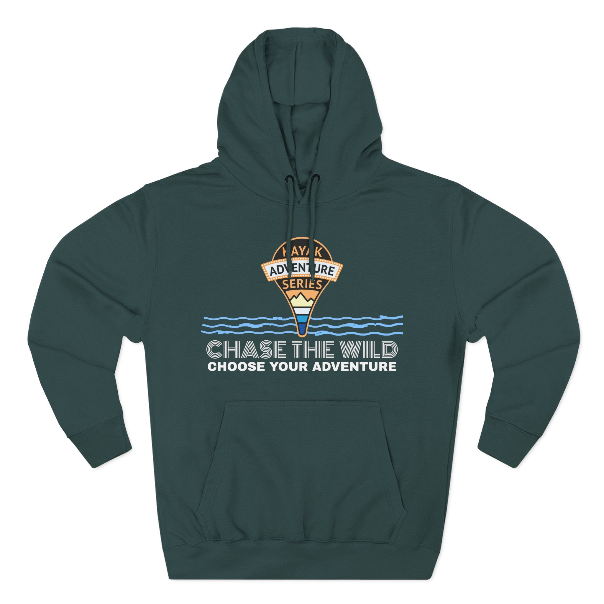 KAS Adventure Hoodie —  Fleece Pullover, "Pond Hopper" Edition