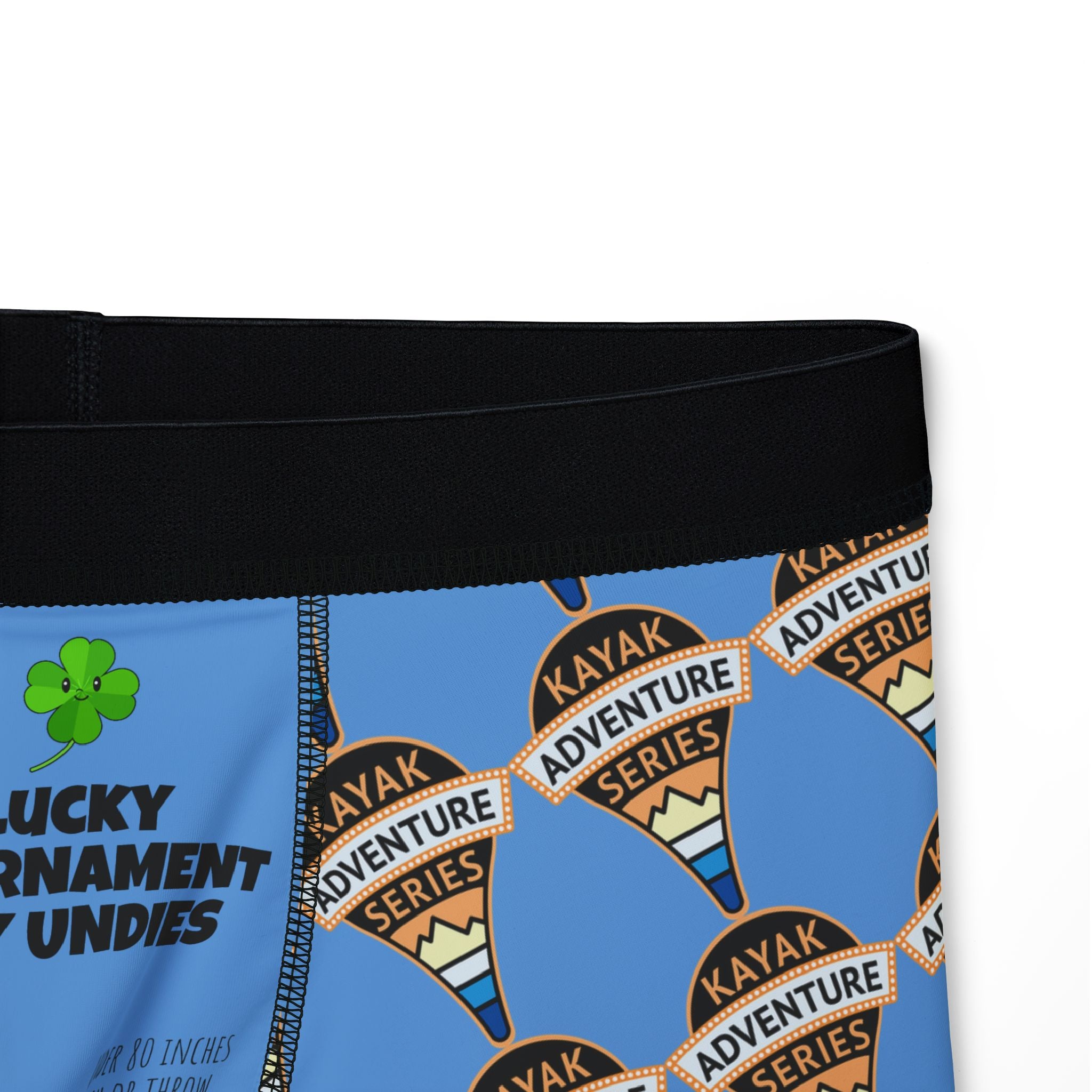 KAS Map Pin Logo Pattern Men’s Boxer Briefs — "Lucky Tournament Day Undies"