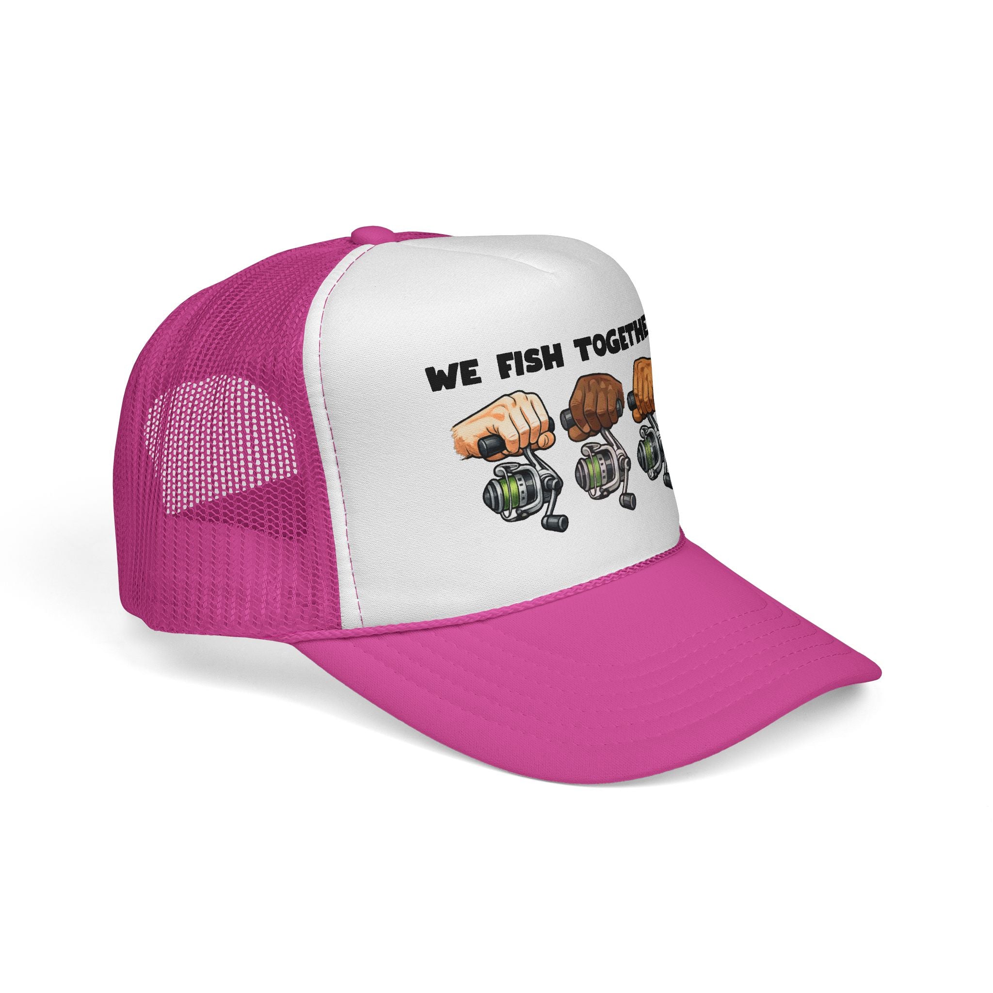 'We Fish Together" Trucker Cap