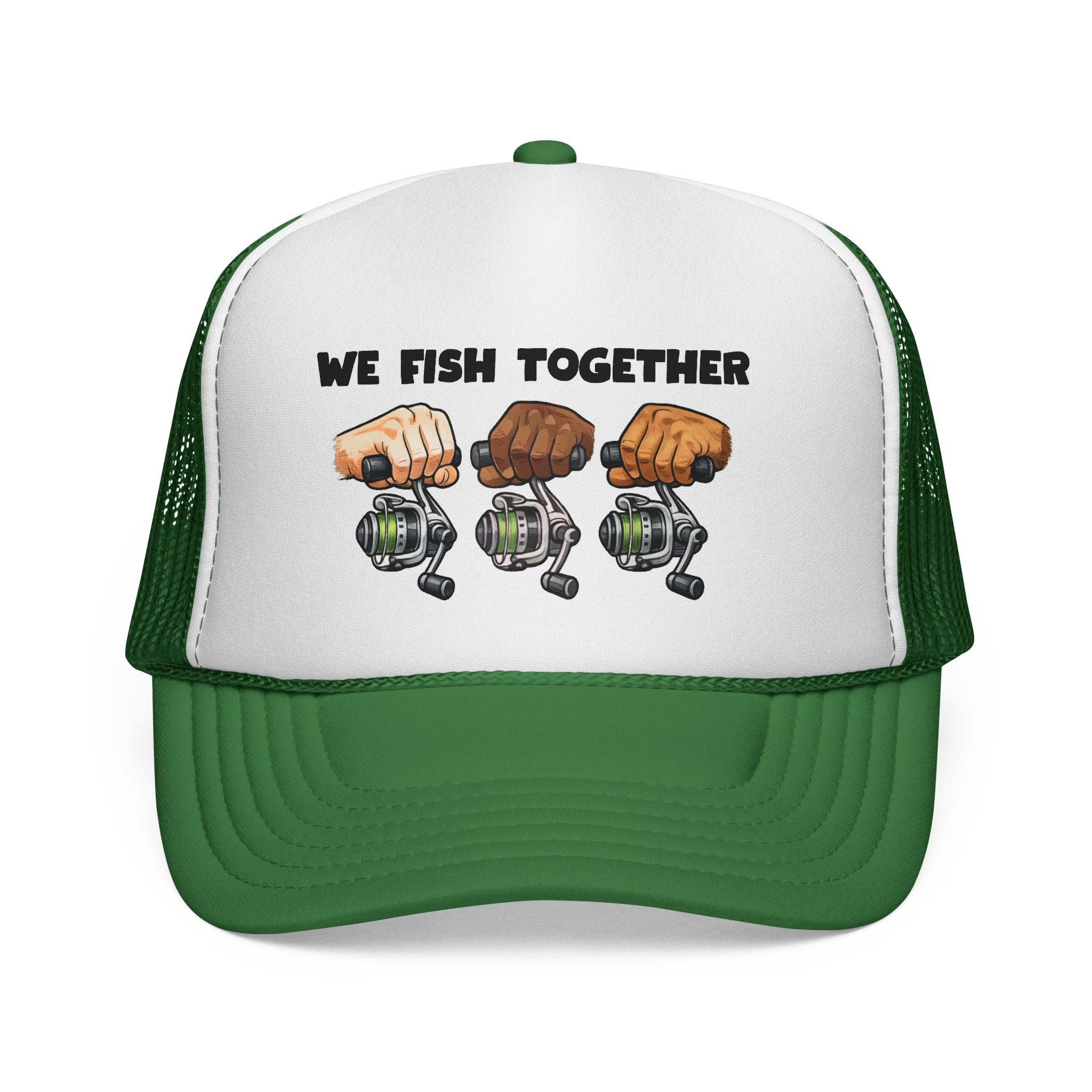 'We Fish Together" Trucker Cap