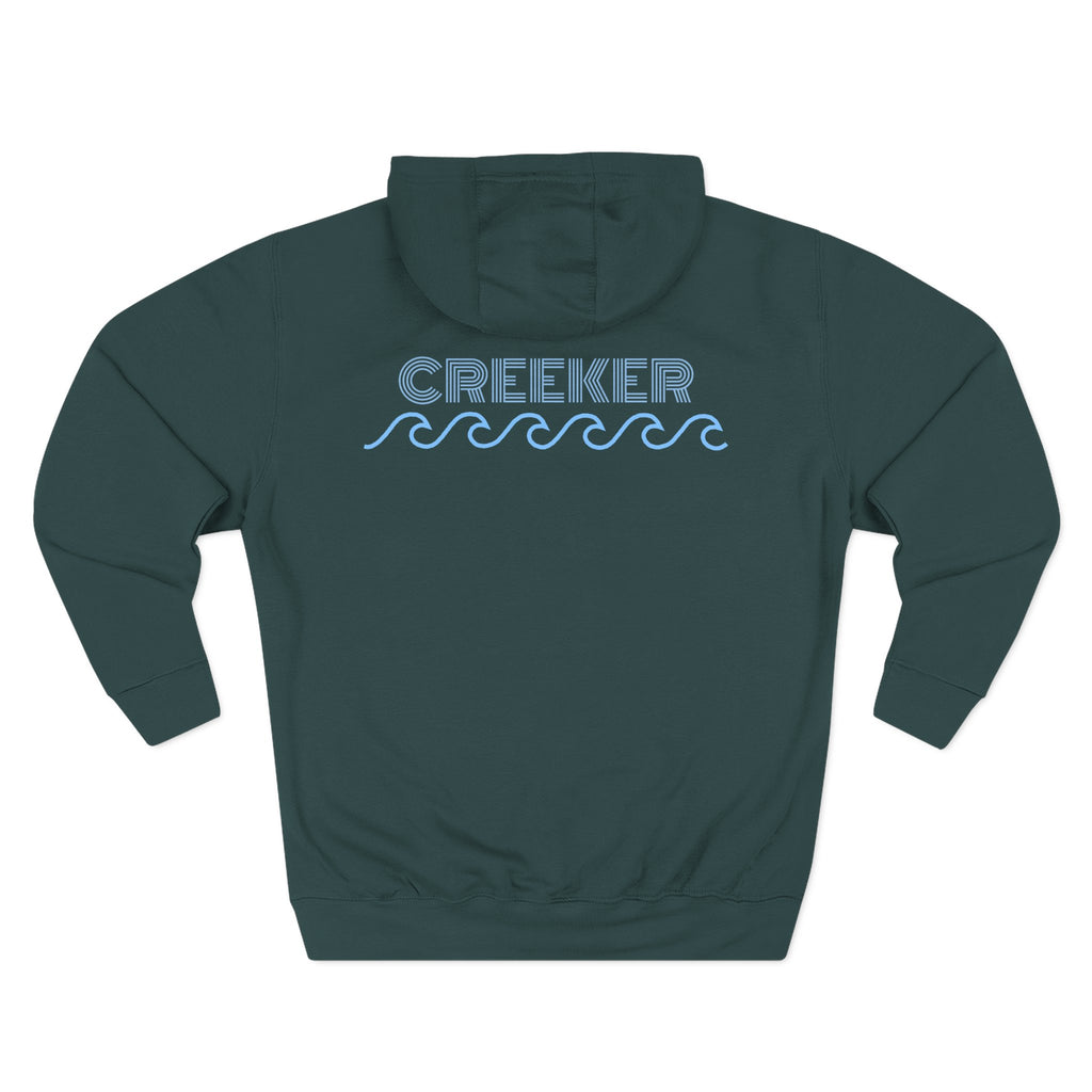 KAS Adventure Hoodie —  Fleece Pullover, "Creeker" Edition
