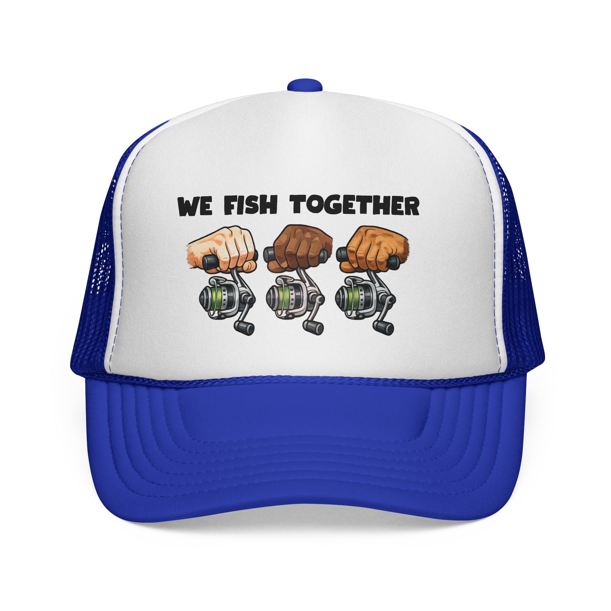 'We Fish Together" Trucker Cap