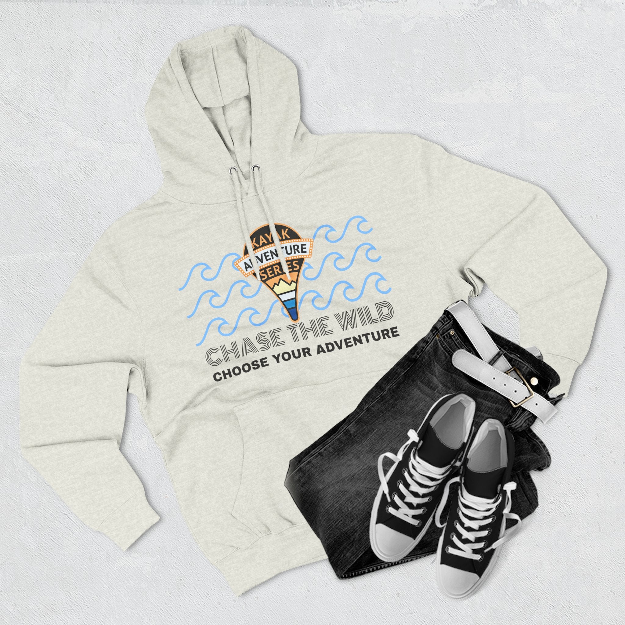 KAS Adventure Hoodie —  Fleece Pullover, "Creeker" Edition