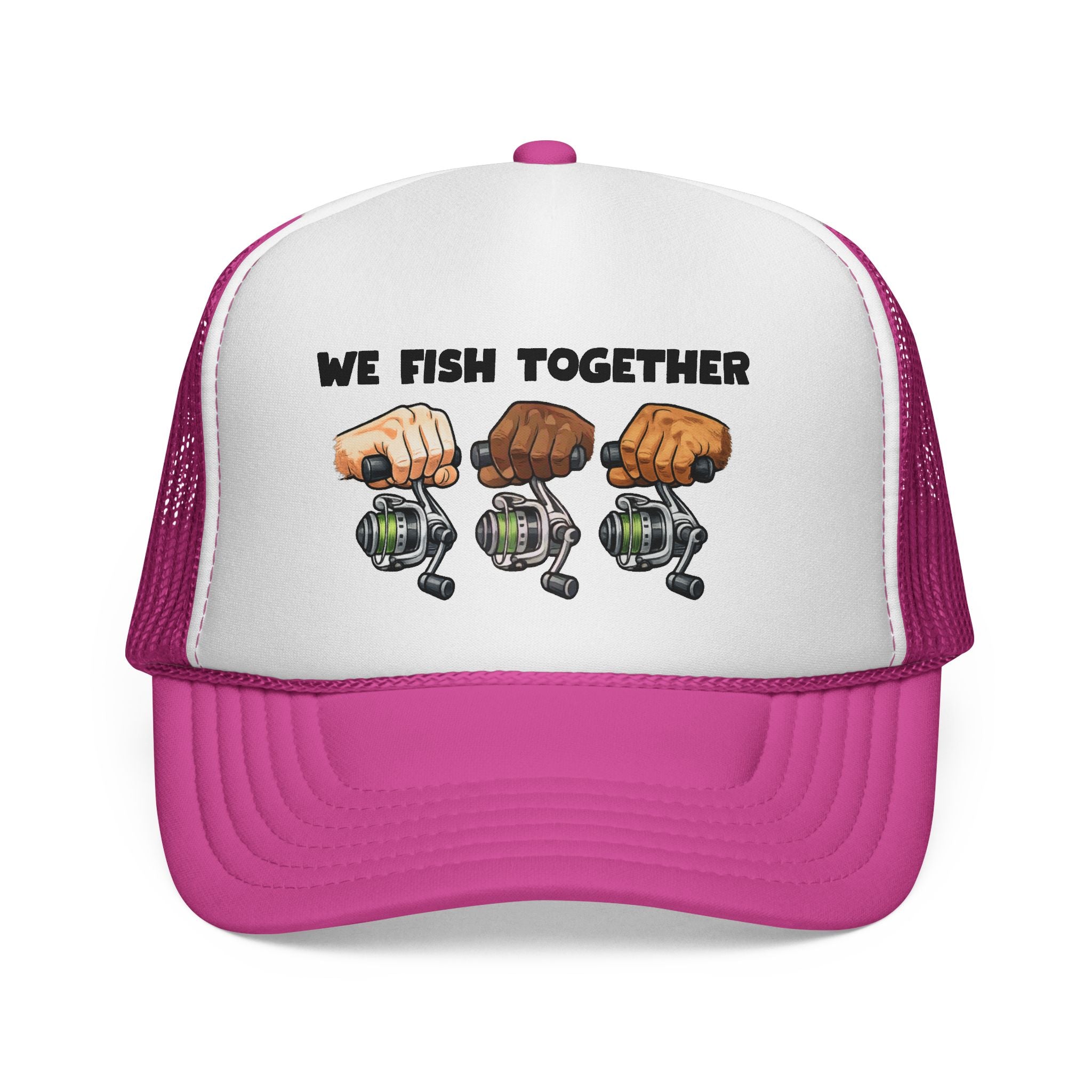'We Fish Together" Trucker Cap