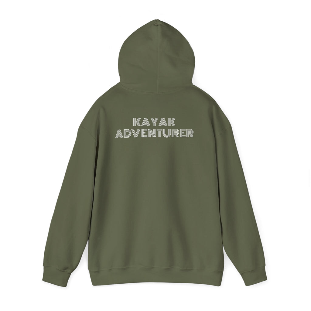 KAS Adventure Hoodie — Cotton Pullover, "Kayak Adventurer" Edition