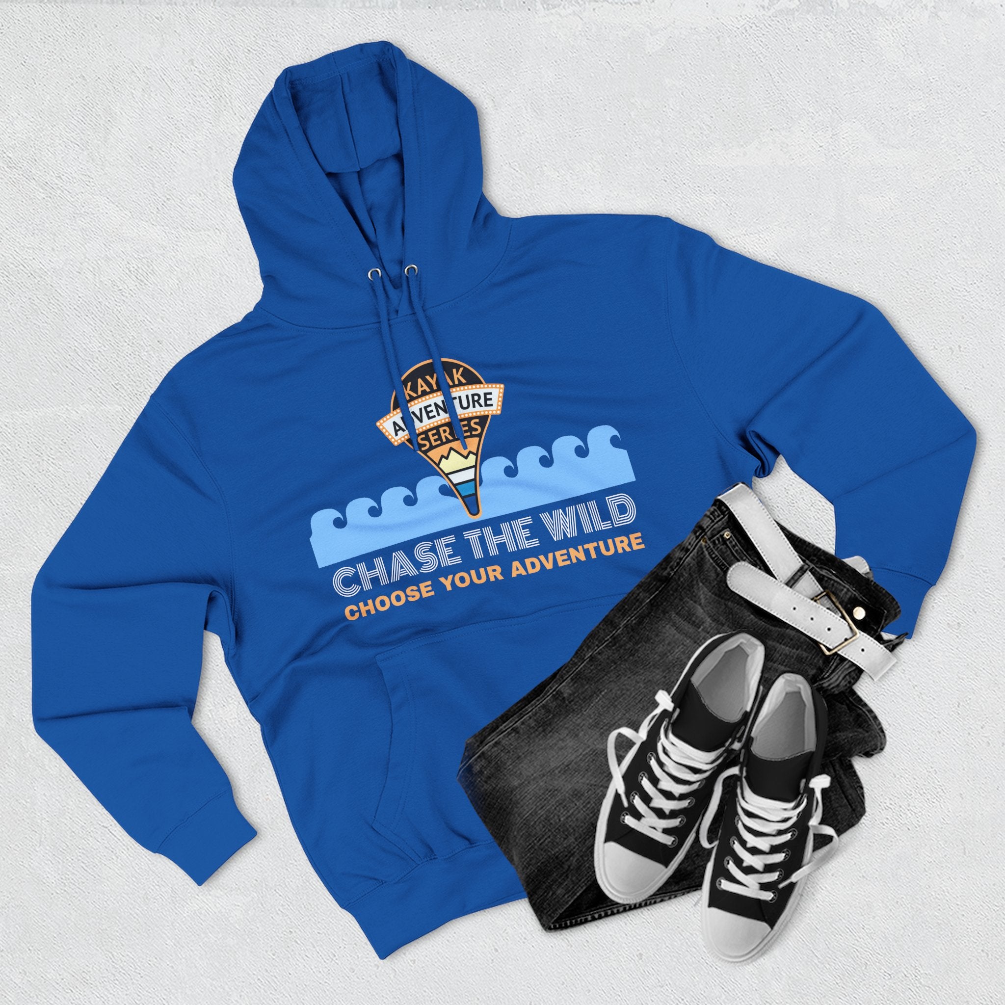 KAS Adventure Hoodie —  Fleece Pullover, "River Rat" Edition