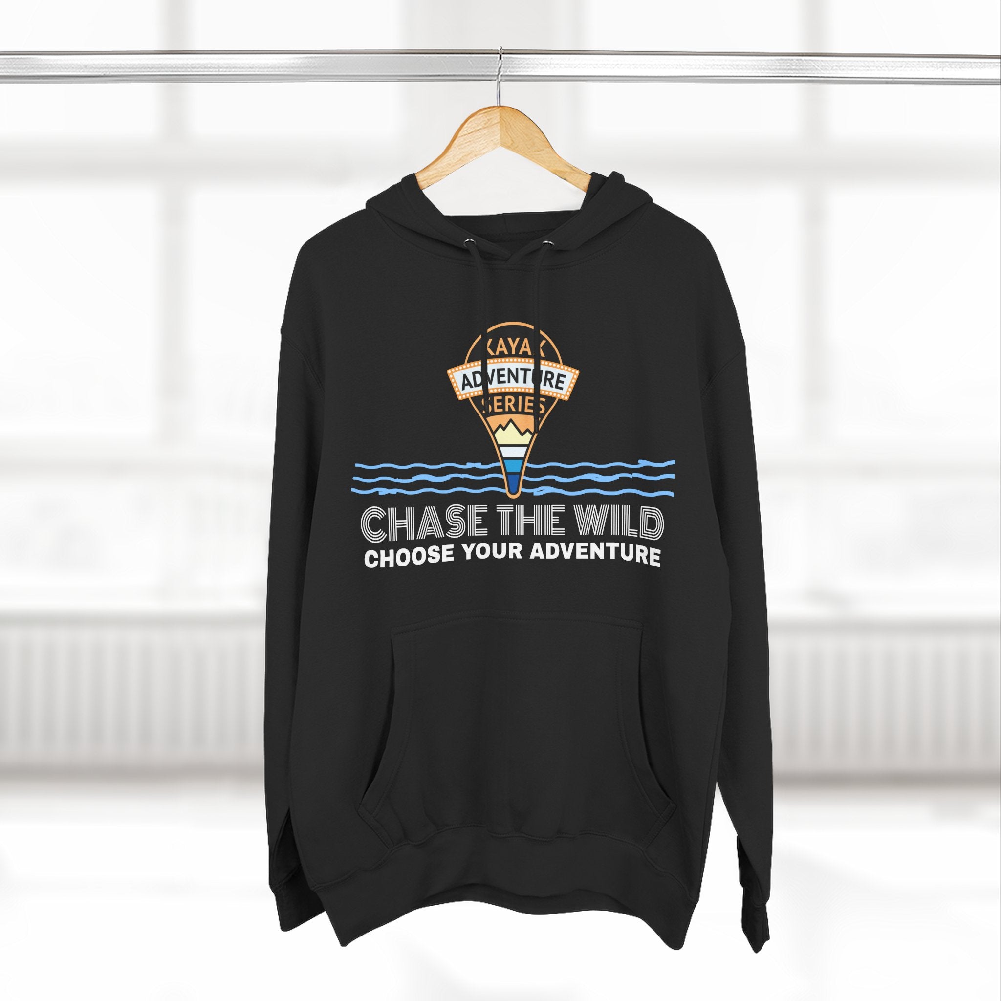 KAS Adventure Hoodie —  Fleece Pullover, "Pond Hopper" Edition