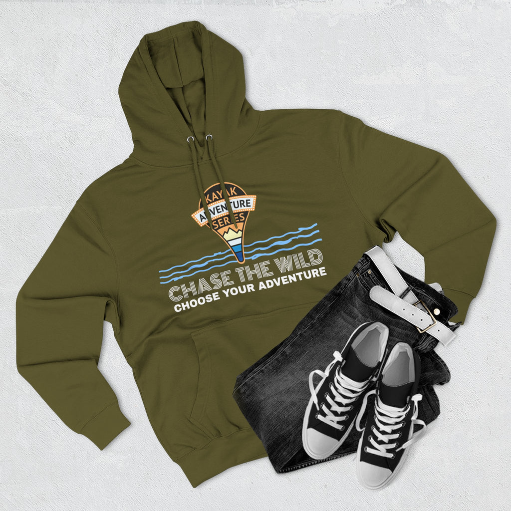 KAS Adventure Hoodie —  Fleece Pullover, "Pond Hopper" Edition