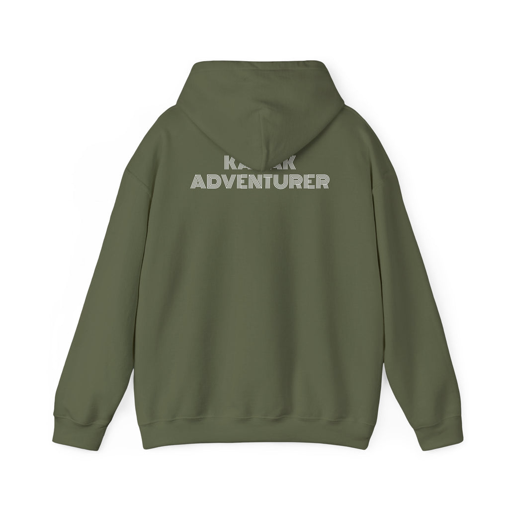 KAS Adventure Hoodie — Cotton Pullover, "Kayak Adventurer" Edition