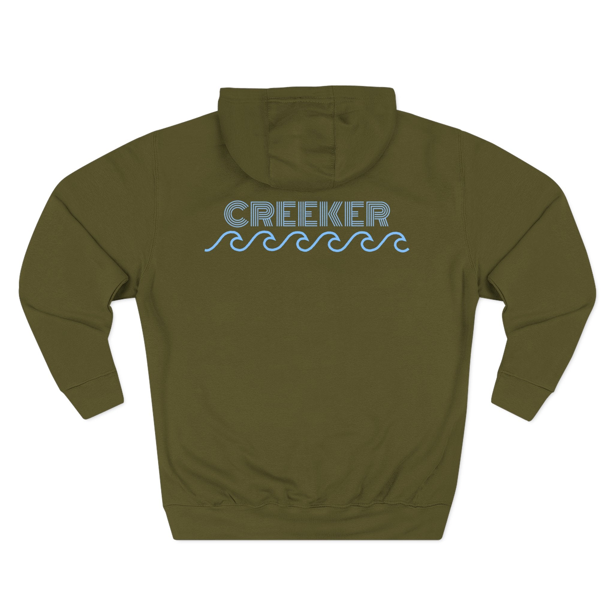 KAS Adventure Hoodie —  Fleece Pullover, "Creeker" Edition
