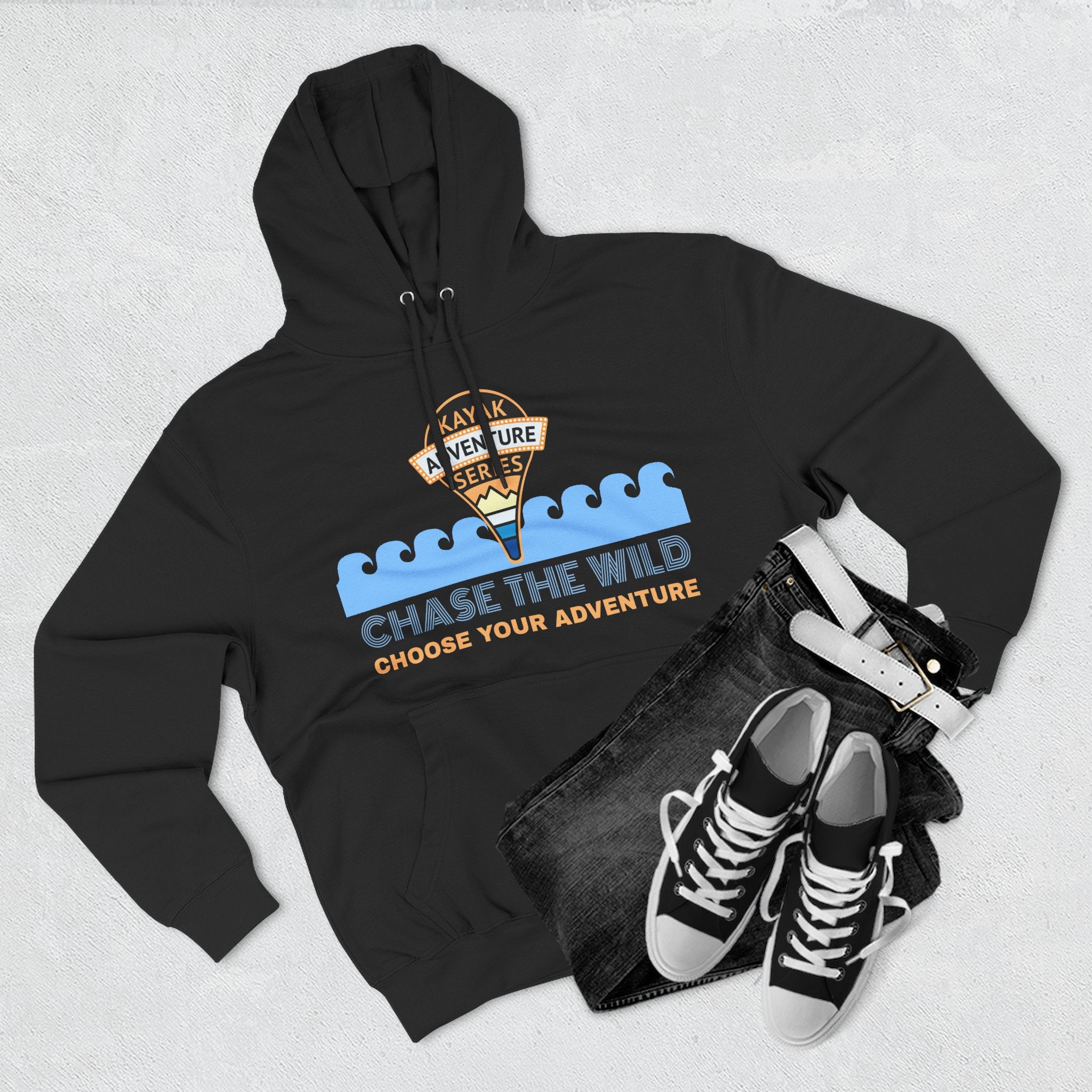 KAS Adventure Hoodie —  Fleece Pullover, "River Rat" Edition
