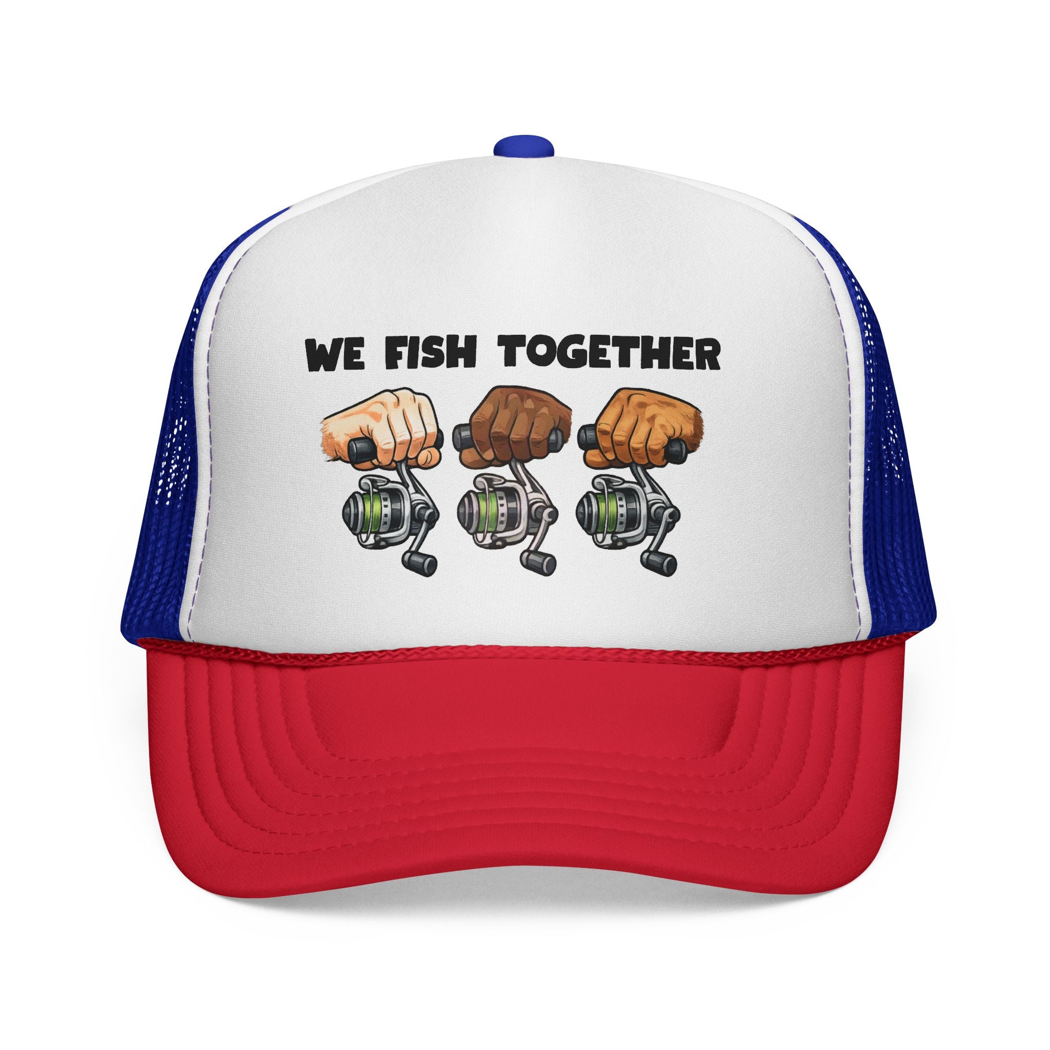 'We Fish Together" Trucker Cap