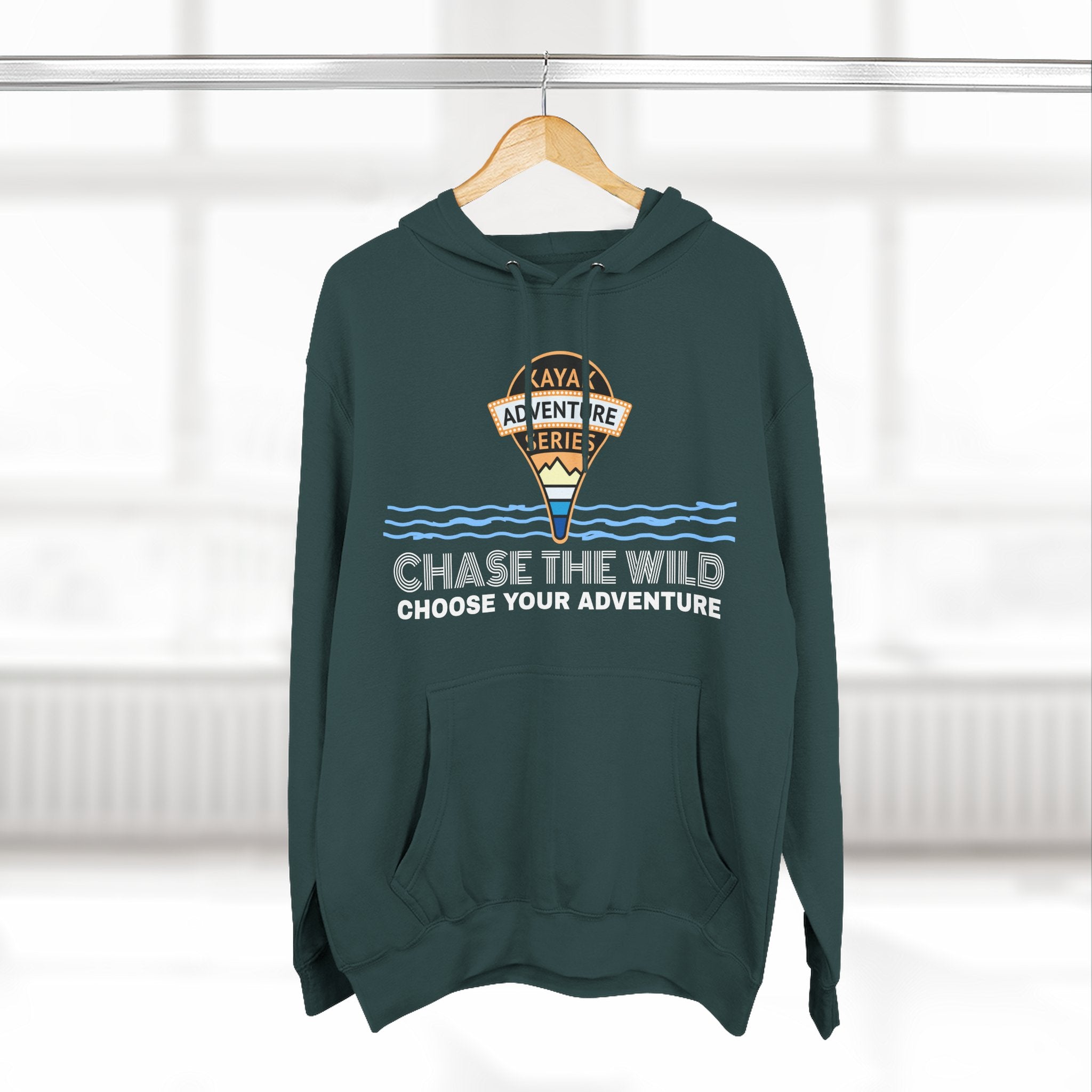 KAS Adventure Hoodie —  Fleece Pullover, "Pond Hopper" Edition