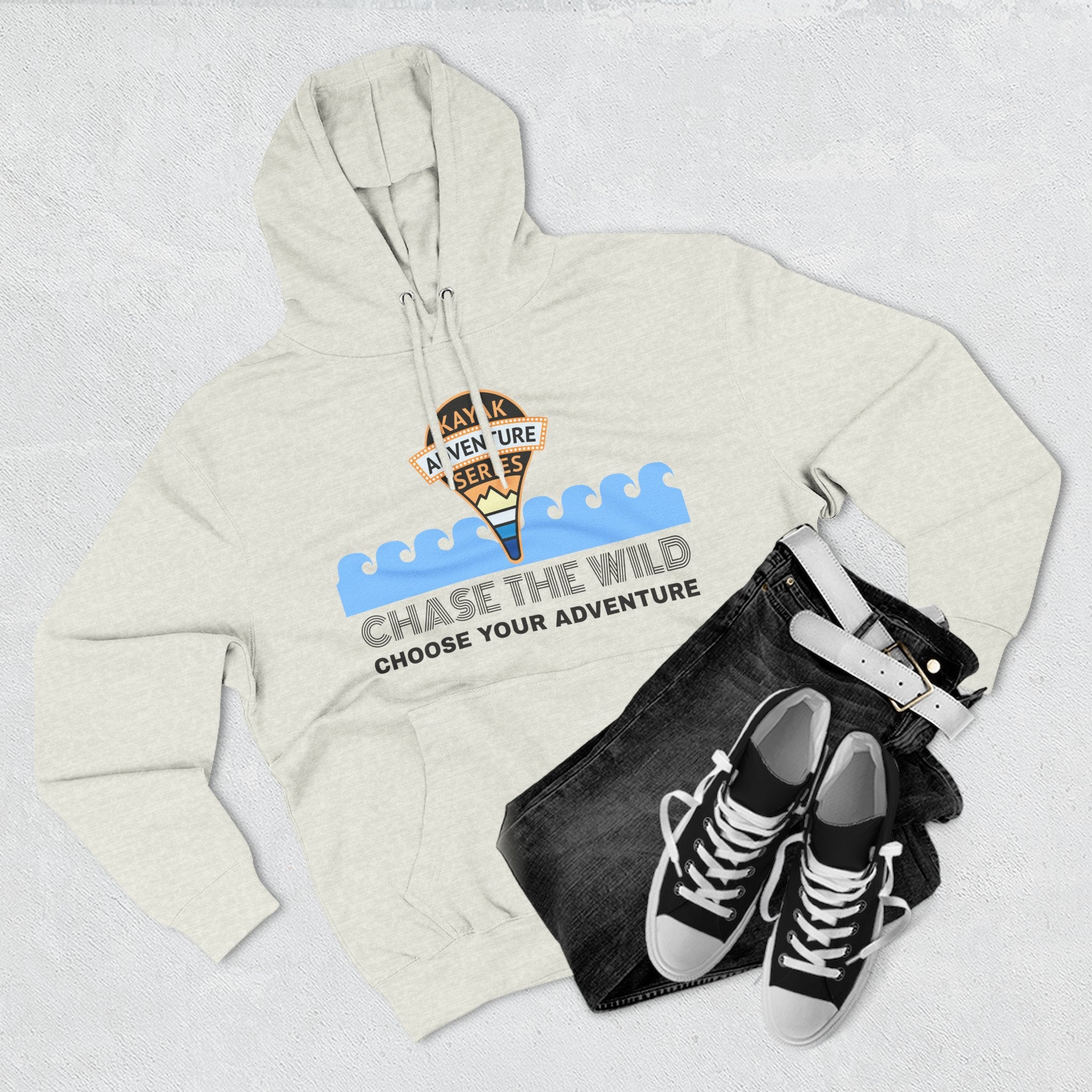 KAS Adventure Hoodie —  Fleece Pullover, "River Rat" Edition