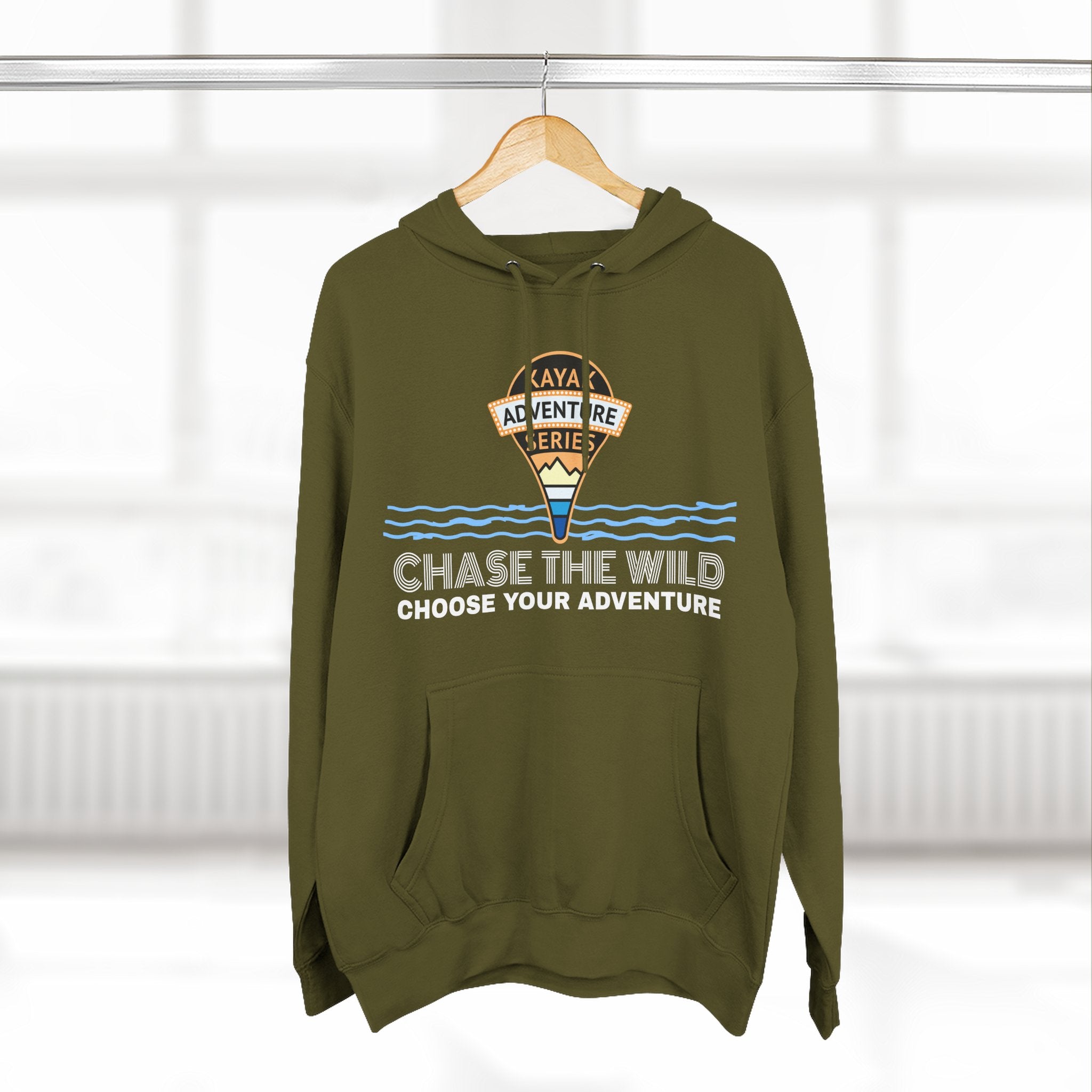 KAS Adventure Hoodie —  Fleece Pullover, "Pond Hopper" Edition