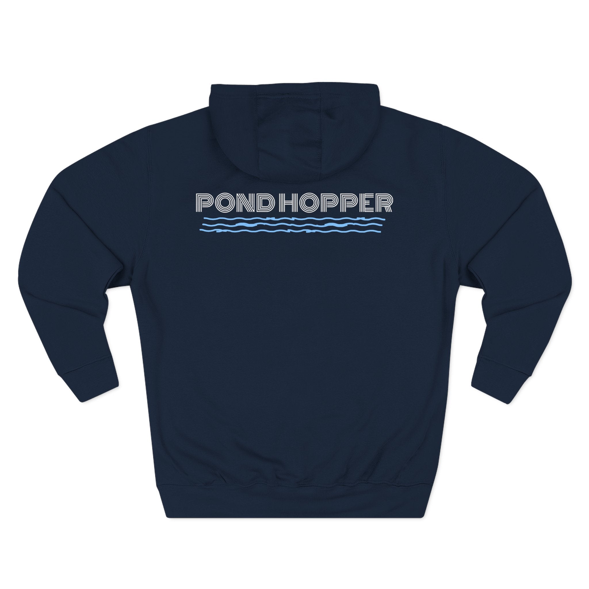 KAS Adventure Hoodie —  Fleece Pullover, "Pond Hopper" Edition