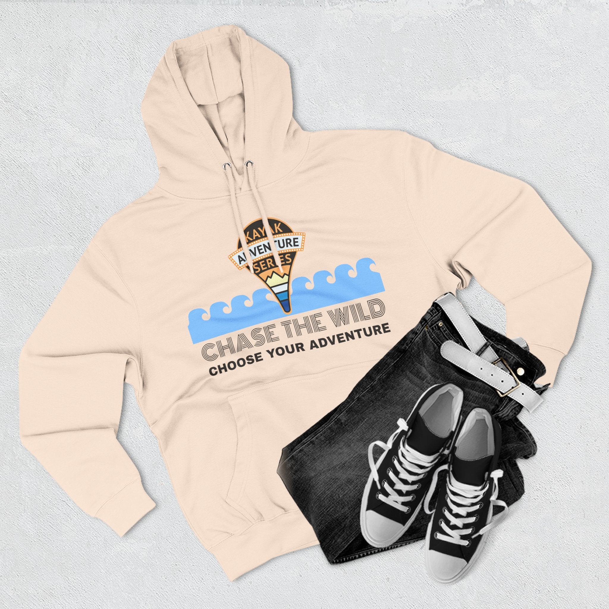 KAS Adventure Hoodie —  Fleece Pullover, "River Rat" Edition