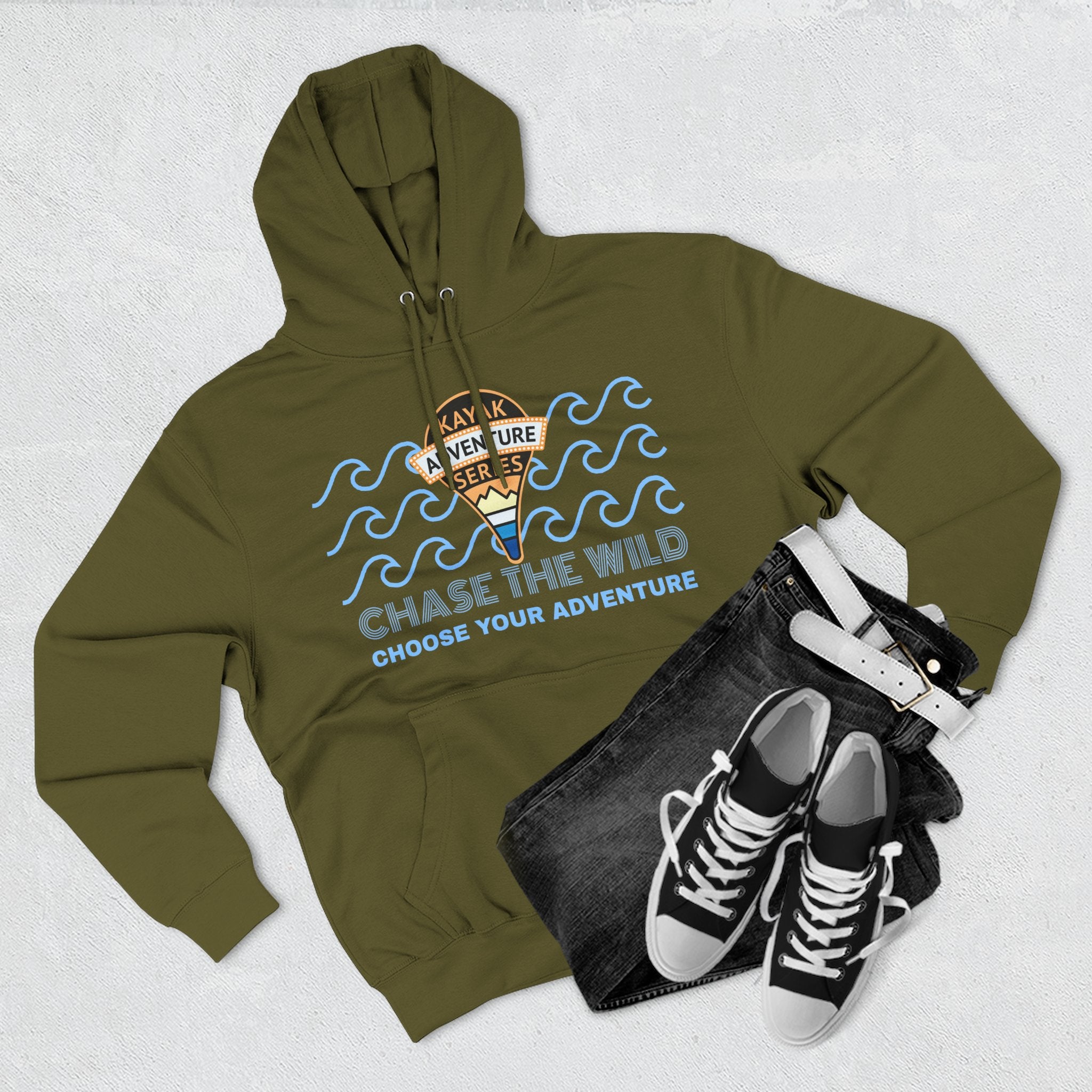 KAS Adventure Hoodie —  Fleece Pullover, "Creeker" Edition